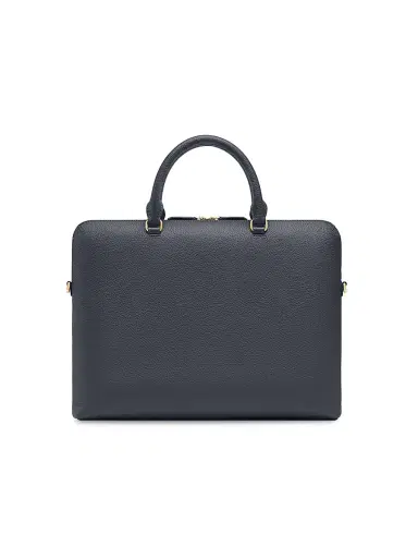MAISON de SABRÉ Men's Leather Laptop Bag - Graphite Grey | Thumbnail 6 MAISON de SABRÉ Men's Leather Laptop Bag - Graphite Grey | Thumbnail 6