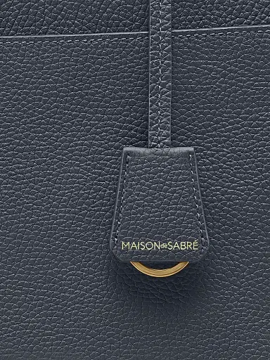 MAISON de SABRÉ Men's Leather Laptop Bag - Graphite Grey | Thumbnail 7 MAISON de SABRÉ Men's Leather Laptop Bag - Graphite Grey | Thumbnail 7