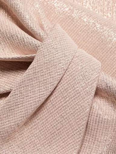 Teri Jon by Rickie Freeman Women's Metallic Off-The-Shoulder Gown - Ice Pink | Thumbnail 7 Teri Jon by Rickie Freeman Women's Metallic Off-The-Shoulder Gown - Ice Pink | Thumbnail 7
