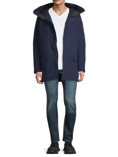 Canada Goose Men's Langford Down Parka - Atlantic Navy | Thumbnail 2 Canada Goose Men's Langford Down Parka - Atlantic Navy | Thumbnail 2