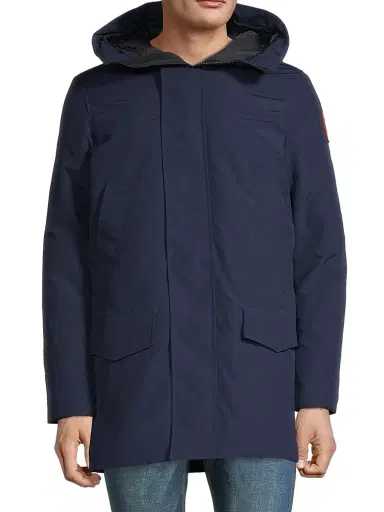 Canada Goose Men's Langford Down Parka - Atlantic Navy | Thumbnail 3 Canada Goose Men's Langford Down Parka - Atlantic Navy | Thumbnail 3