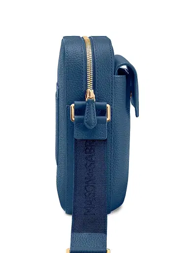 MAISON de SABRÉ Leather Messenger Bag - Pacific Blue | Thumbnail 6 MAISON de SABRÉ Leather Messenger Bag - Pacific Blue | Thumbnail 6