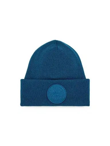 Canada Goose Men's Arctic Wool Beanie - Guard Blue | Thumbnail 1 Canada Goose Men's Arctic Wool Beanie - Guard Blue | Thumbnail 1