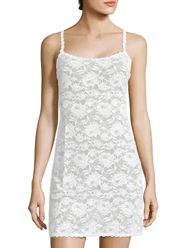 Cosabella Women's Never Say Never Foxie Lace Chemise - White - Size Large | Thumbnail 1 Cosabella Women's Never Say Never Foxie Lace Chemise - White - Size Large | Thumbnail 1