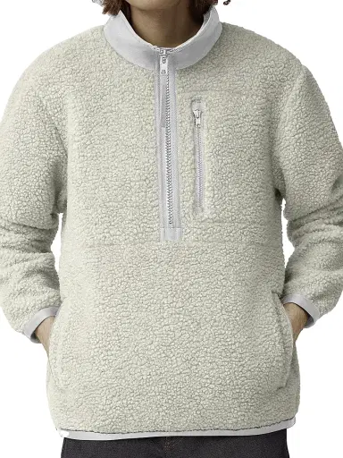 Canada Goose Men's Renfrew Fleece Pullover - Tan Heather | Thumbnail 2 Canada Goose Men's Renfrew Fleece Pullover - Tan Heather | Thumbnail 2