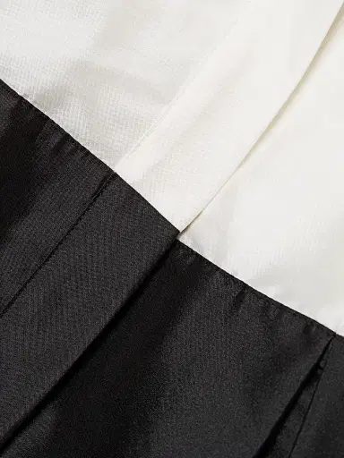 Teri Jon by Rickie Freeman Women's Collared Taffeta Ball Gown - Black White - Size 6 | Thumbnail 6 Teri Jon by Rickie Freeman Women's Collared Taffeta Ball Gown - Black White - Size 6 | Thumbnail 6