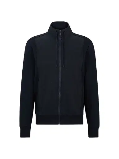 BOSS Men's Packable Zip-Up Sweatshirt - Dark Blue | Thumbnail 1 BOSS Men's Packable Zip-Up Sweatshirt - Dark Blue | Thumbnail 1