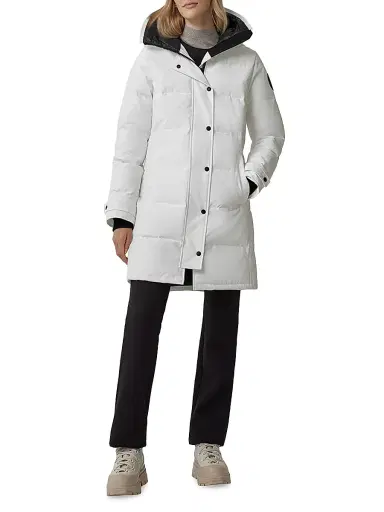 Canada Goose Women's Shelburne Down-Filled Parka - North Star White | Thumbnail 2 Canada Goose Women's Shelburne Down-Filled Parka - North Star White | Thumbnail 2