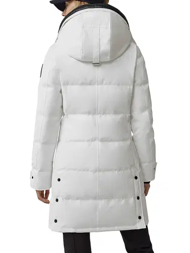 Canada Goose Women's Shelburne Down-Filled Parka - North Star White | Thumbnail 5 Canada Goose Women's Shelburne Down-Filled Parka - North Star White | Thumbnail 5