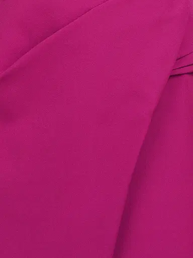 Kay Unger Women's Doreen Draped Midi-Dress - Vivid Berry | Thumbnail 6 Kay Unger Women's Doreen Draped Midi-Dress - Vivid Berry | Thumbnail 6