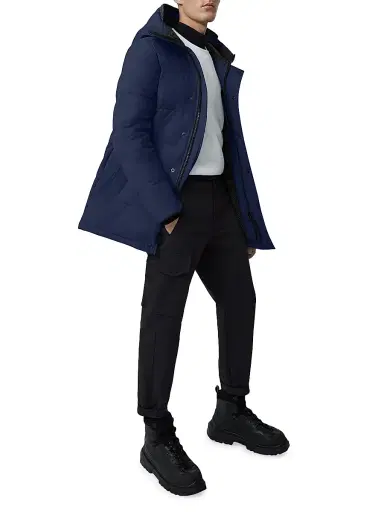 Canada Goose Men's Carson Hooded Parka - Atlantic Navy | Thumbnail 2 Canada Goose Men's Carson Hooded Parka - Atlantic Navy | Thumbnail 2