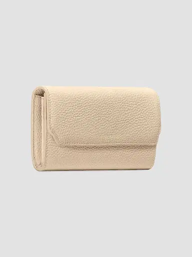 MAISON de SABRÉ Women's Long Leather Flap Wallet - Saharan Fuchsia | Thumbnail 2 MAISON de SABRÉ Women's Long Leather Flap Wallet - Saharan Fuchsia | Thumbnail 2