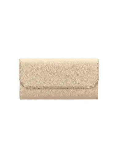 MAISON de SABRÉ Women's Long Leather Flap Wallet - Saharan Fuchsia | Thumbnail 1 MAISON de SABRÉ Women's Long Leather Flap Wallet - Saharan Fuchsia | Thumbnail 1