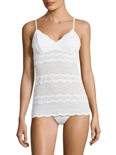 Cosabella Women's Dolce Long Camisole - Black | Thumbnail 2 Cosabella Women's Dolce Long Camisole - Black | Thumbnail 2