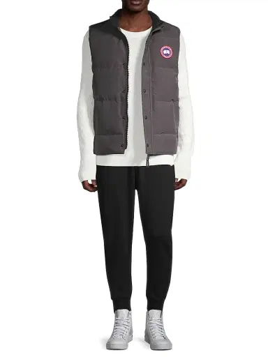 Canada Goose Men's Huron Drawstring Sweatpants - Limestone | Thumbnail 2 Canada Goose Men's Huron Drawstring Sweatpants - Limestone | Thumbnail 2