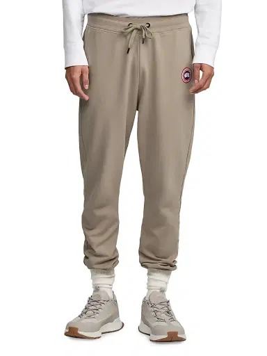 Canada Goose Men's Huron Drawstring Sweatpants - Limestone | Thumbnail 4 Canada Goose Men's Huron Drawstring Sweatpants - Limestone | Thumbnail 4