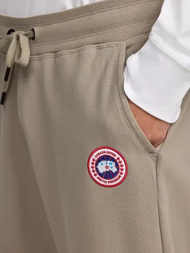 Canada Goose Men's Huron Drawstring Sweatpants - Limestone | Thumbnail 7 Canada Goose Men's Huron Drawstring Sweatpants - Limestone | Thumbnail 7