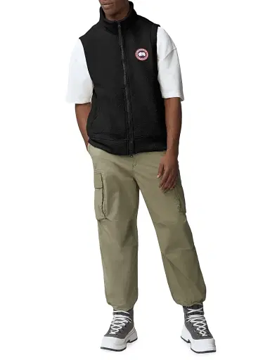 Canada Goose Men's Humannature Mersey Fleece Vest - Black - Size Small | Thumbnail 2 Canada Goose Men's Humannature Mersey Fleece Vest - Black - Size Small | Thumbnail 2