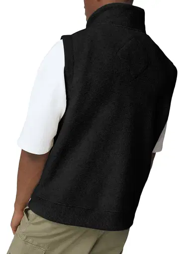 Canada Goose Men's Humannature Mersey Fleece Vest - Black - Size Small | Thumbnail 4 Canada Goose Men's Humannature Mersey Fleece Vest - Black - Size Small | Thumbnail 4