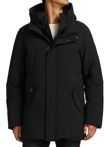 Mackage Men's Edward 2-in-1 Down Coat - Black | Thumbnail 3 Mackage Men's Edward 2-in-1 Down Coat - Black | Thumbnail 3