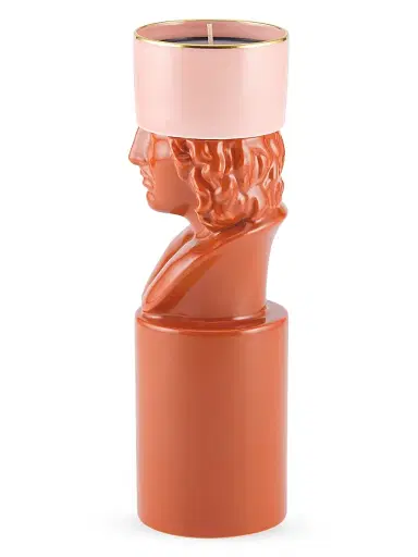 Ginori 1735 LCDC Il Letterato Candleholder - White | Thumbnail 2 Ginori 1735 LCDC Il Letterato Candleholder - White | Thumbnail 2