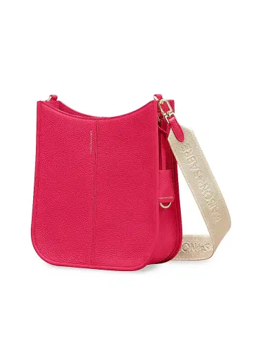MAISON de SABRÉ Women's Leather Saddle Bag - Shibuya Fuchsia | Thumbnail 6 MAISON de SABRÉ Women's Leather Saddle Bag - Shibuya Fuchsia | Thumbnail 6