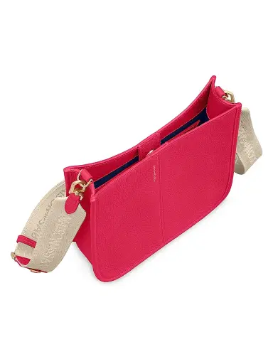 MAISON de SABRÉ Women's Leather Saddle Bag - Shibuya Fuchsia | Thumbnail 9 MAISON de SABRÉ Women's Leather Saddle Bag - Shibuya Fuchsia | Thumbnail 9