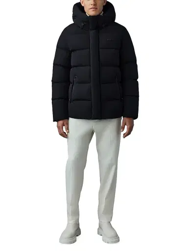 Mackage Men's Graydon City 2-In-1 Light Down Jacket - Black | Thumbnail 2 Mackage Men's Graydon City 2-In-1 Light Down Jacket - Black | Thumbnail 2