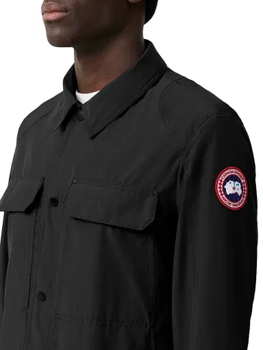 Canada Goose Men's Burnaby Chore Coat - Black | Thumbnail 5 Canada Goose Men's Burnaby Chore Coat - Black | Thumbnail 5