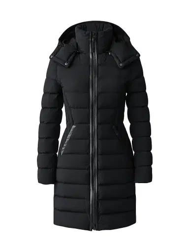 Mackage Women's Farren Light Down Coat - Black - Size XL | Thumbnail 1 Mackage Women's Farren Light Down Coat - Black - Size XL | Thumbnail 1