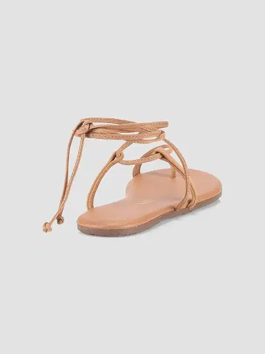 TKEES Women's Jo Suede Ankle-Tie Sandals - Hazelton - Size 11 | Thumbnail 3 TKEES Women's Jo Suede Ankle-Tie Sandals - Hazelton - Size 11 | Thumbnail 3