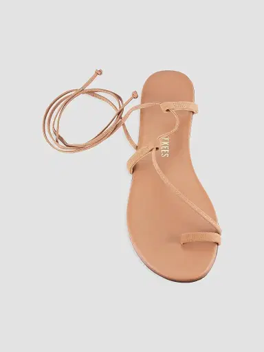TKEES Women's Jo Suede Ankle-Tie Sandals - Hazelton - Size 11 | Thumbnail 5 TKEES Women's Jo Suede Ankle-Tie Sandals - Hazelton - Size 11 | Thumbnail 5