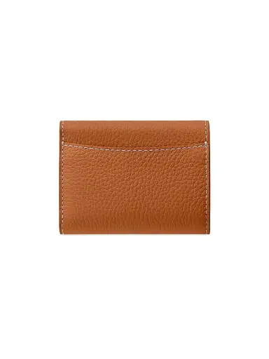 MAISON de SABRÉ Women's Leather Trifold Wallet - Pecan Brown | Thumbnail 2 MAISON de SABRÉ Women's Leather Trifold Wallet - Pecan Brown | Thumbnail 2