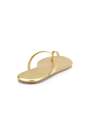 TKEES Women's Metallics Leather Flip Flops - Blink - Size 8 | Thumbnail 3 TKEES Women's Metallics Leather Flip Flops - Blink - Size 8 | Thumbnail 3