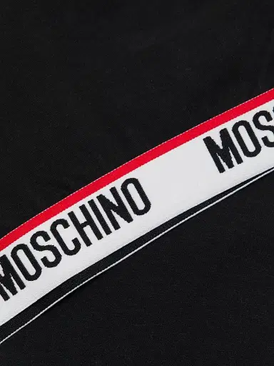 Moschino Women's Logo Tape Bra - Black Archived | Thumbnail 7 Moschino Women's Logo Tape Bra - Black Archived | Thumbnail 7