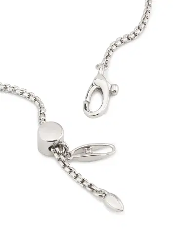 Adriana Orsini Women's Gwen Rhodium-Plated & Cubic Zirconia Y Necklace - Silver | Thumbnail 3 Adriana Orsini Women's Gwen Rhodium-Plated & Cubic Zirconia Y Necklace - Silver | Thumbnail 3