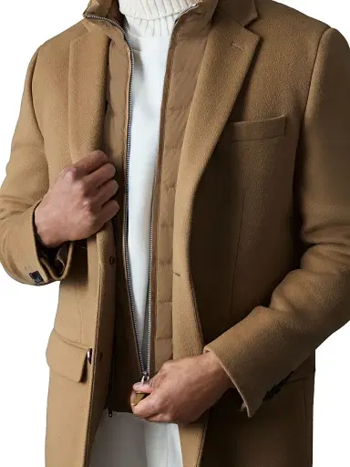 Mackage Men's Skai Down-Lined Wool Coat - Otter | Thumbnail 5 Mackage Men's Skai Down-Lined Wool Coat - Otter | Thumbnail 5