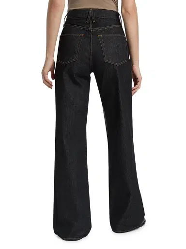 SLVRLAKE Women's Grace Wide-Leg Jeans - Empty Sky - Size 32 | Thumbnail 5 SLVRLAKE Women's Grace Wide-Leg Jeans - Empty Sky - Size 32 | Thumbnail 5