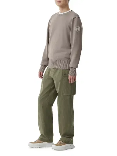 Canada Goose Men's Rosseau Wool Crewneck Sweater | Thumbnail 2 Canada Goose Men's Rosseau Wool Crewneck Sweater | Thumbnail 2