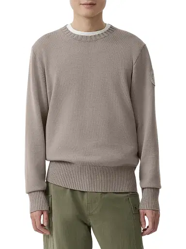 Canada Goose Men's Rosseau Wool Crewneck Sweater | Thumbnail 3 Canada Goose Men's Rosseau Wool Crewneck Sweater | Thumbnail 3
