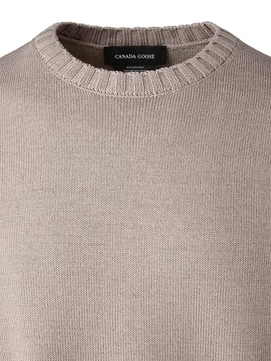 Canada Goose Men's Rosseau Wool Crewneck Sweater | Thumbnail 5 Canada Goose Men's Rosseau Wool Crewneck Sweater | Thumbnail 5