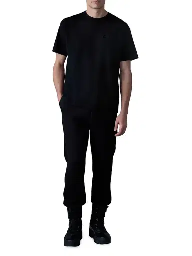 Mackage Men's Tee-R Silicone Logo T-Shirt | Thumbnail 2 Mackage Men's Tee-R Silicone Logo T-Shirt | Thumbnail 2
