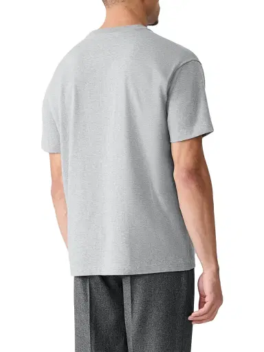 Mackage Men's Tee-R Silicone Logo T-Shirt | Thumbnail 4 Mackage Men's Tee-R Silicone Logo T-Shirt | Thumbnail 4