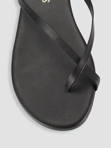TKEES Women's Riley Leather Flip Flops - Sable - Size 11 | Thumbnail 4 TKEES Women's Riley Leather Flip Flops - Sable - Size 11 | Thumbnail 4