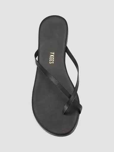 TKEES Women's Riley Leather Flip Flops - Sable - Size 11 | Thumbnail 5 TKEES Women's Riley Leather Flip Flops - Sable - Size 11 | Thumbnail 5