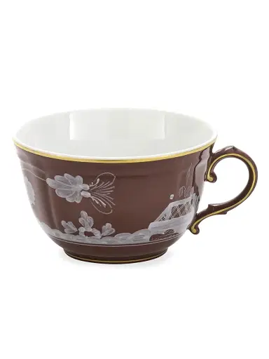 Ginori 1735 Oriente Italiano Gold-Rimmed Tea Cup - Pervinca | Thumbnail 10 Ginori 1735 Oriente Italiano Gold-Rimmed Tea Cup - Pervinca | Thumbnail 10