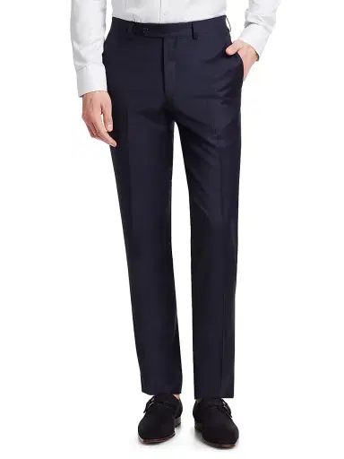 Saks Fifth Avenue Men's COLLECTION Wool Trousers | Thumbnail 3 Saks Fifth Avenue Men's COLLECTION Wool Trousers | Thumbnail 3