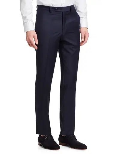 Saks Fifth Avenue Men's COLLECTION Wool Trousers | Thumbnail 4 Saks Fifth Avenue Men's COLLECTION Wool Trousers | Thumbnail 4