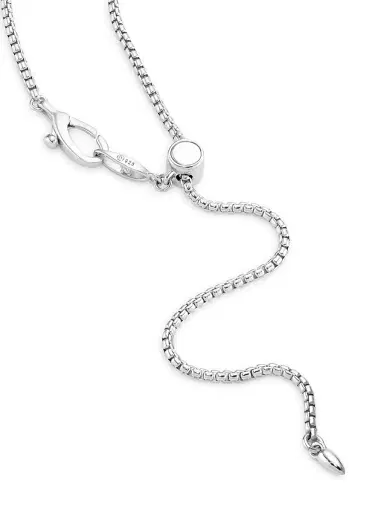 Adriana Orsini Women's Naomi Rhodium-Plated & Cubic Zirconia Y Necklace - Silver | Thumbnail 3 Adriana Orsini Women's Naomi Rhodium-Plated & Cubic Zirconia Y Necklace - Silver | Thumbnail 3