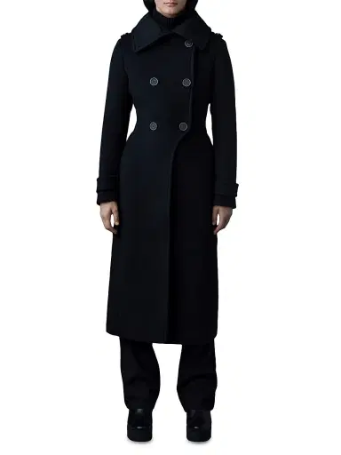 Mackage Women's Elodie-Z Wool Peacoat | Thumbnail 3 Mackage Women's Elodie-Z Wool Peacoat | Thumbnail 3
